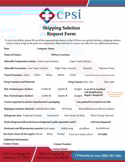 CPSI Shipping Solution Request Form Thumbnail